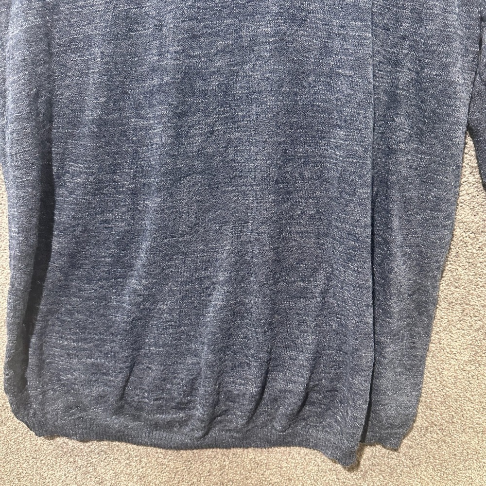 J. Crew Navy Blue V-Neck Sweater - Picture 9 of 11